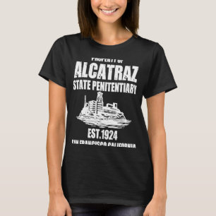 サンフランシスコ・カリフォルニアアルカトラズ島 Tシャツ