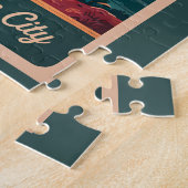 サンフランシスコ・カリフォルニアゴールデンゲートブリッジトラベル ジグソーパズル (側面)