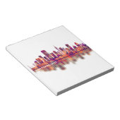 サンフランシスコ・カリフォルニアスカイライン ノートパッド (アングル)