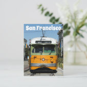 サンフランシスコ・カリフォルニアトロリー車 ポストカード (スタンド正面)