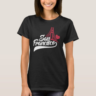 サンフランシスコ・カリフォルニアブリッジCa Usa Travel Tシャツ
