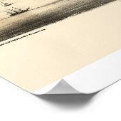 サンフランシスコ，カリフォルニア州パノラママップ – 1864 ポスター (角)