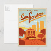 サンフランシスコ,カリフォルニア州 – ザシティバイザベイ ポストカード (正面/裏面)