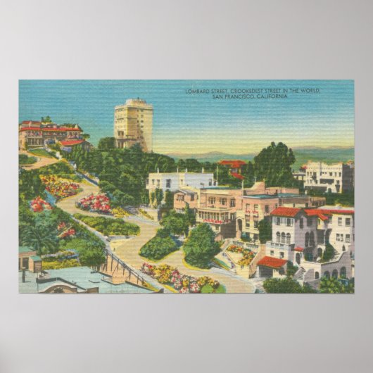サンフランシスコ（カリフォルニア州） 3 ポスター (正面)