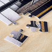 サンフランシスコ,カリフォルニア漫画ブックスタイルアート ジグソーパズル (側面)