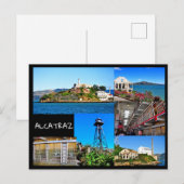 サンフランシスコ カリフォルニア アルカトラズ島 ポストカード (正面/裏面)