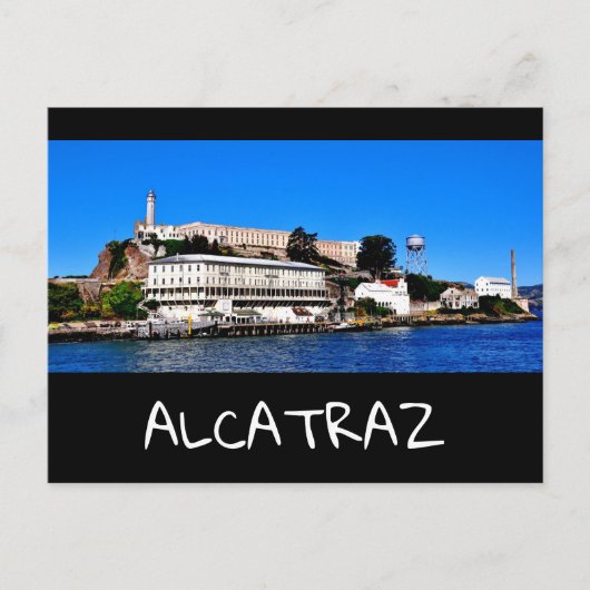 サンフランシスコ カリフォルニア アルカトラズ島 ポストカード (正面)