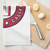 サンフランシスコ・カリフォルニア キッチンタオル (四つ折り)