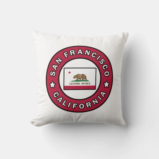 サンフランシスコ・カリフォルニア クッション (正面)