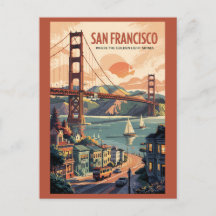 サンフランシスコ カリフォルニア スカイライン 旅行 アート レトロ