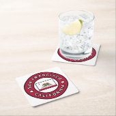 サンフランシスコ・カリフォルニア スクエアペーパーコースター (インサイチュ)