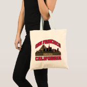 サンフランシスコ,カリフォルニア トートバッグ (正面(商品))