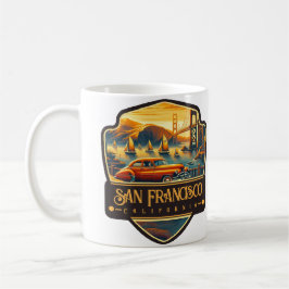 サンフランシスコ, カリフォルニア | ビンテージ コーヒーマグカップ