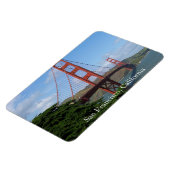 サンフランシスコ・カリフォルニア・プレミアム・フレキシ・マグネット マグネット (左側)