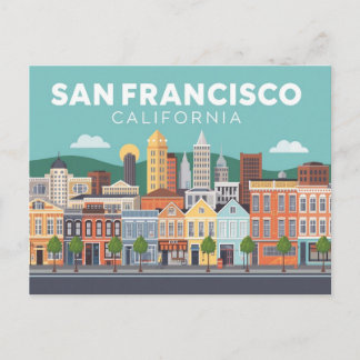 サンフランシスコ カリフォルニア ポストカード