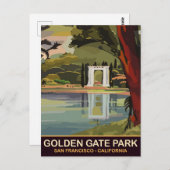 サンフランシスコ，カリフォルニア ポストカード (正面/裏面)