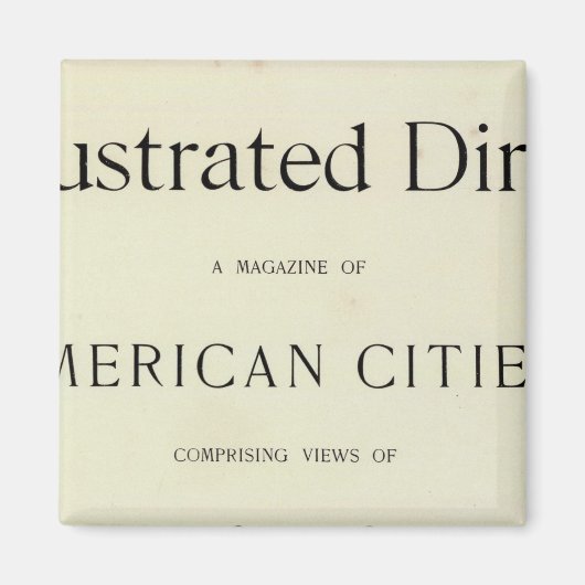 サンフランシスコ・カリフォルニア マグネット (正面)