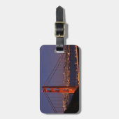 サンフランシスコ、カリフォルニア ラゲッジタグ (正面縦)