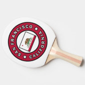 サンフランシスコ・カリフォルニア 卓球ラケット (横)