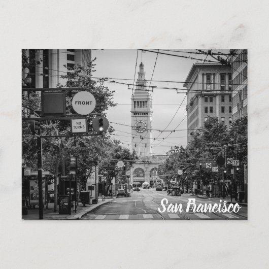 サンフランシスコ,カリフォルニア,市場通り ポストカード (正面)
