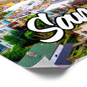 サンフランシスコ，カリフォルニア，統一された州 ポスター (角)