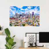 サンフランシスコ，カリフォルニア，統一された州 ポスター (ホームオフィス)