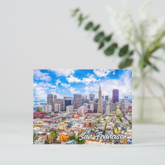 サンフランシスコ,カリフォルニア,統一された州 ポストカード (スタンド正面)