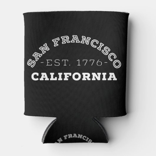 サンフランシスコ・カリフォルニア 缶クーラー (正面)
