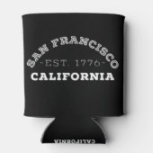 サンフランシスコ・カリフォルニア 缶クーラー (裏面)