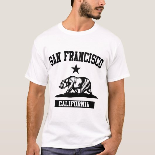 サンフランシスコ・カリフォルニア Tシャツ (正面)
