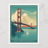 サンフランシスコ・カリフォルニアUSA有名な旅行の場所 ポストカード (正面)