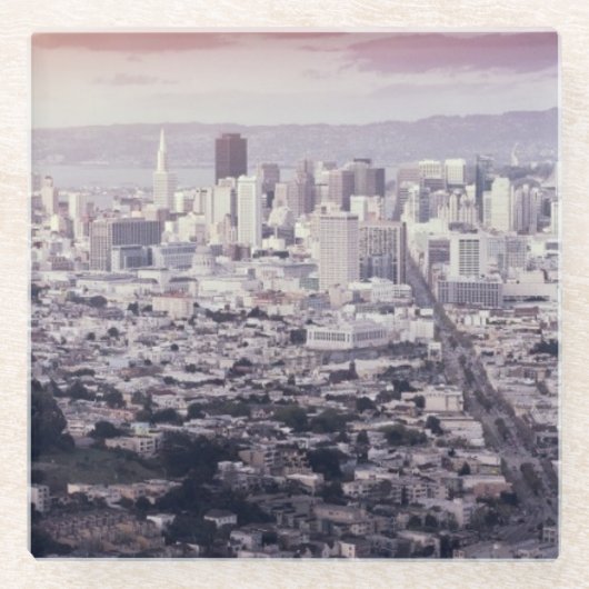 サンフランシスコ ガラスコースター (正面)
