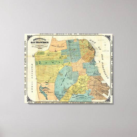 サンフランシスコ キャンバスプリント (正面)