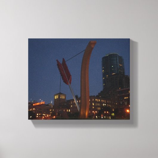 サンフランシスコ・キューピッドのスパン#3キャンバス キャンバスプリント (正面)