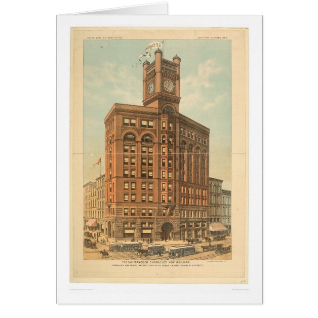 サンフランシスコ・クロニクルの新しい建物(1476A) (正面)