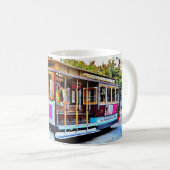 サンフランシスコ ケーブルカー お土産 コーヒーマグ コーヒーマグカップ (正面右)
