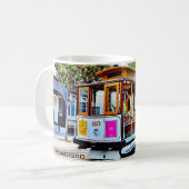 サンフランシスコ ケーブルカー お土産 コーヒーマグ コーヒーマグカップ (正面左)