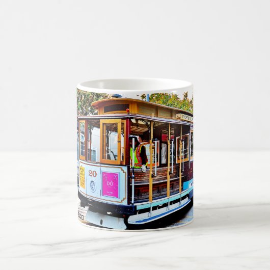 サンフランシスコ ケーブルカー お土産 コーヒーマグ コーヒーマグカップ (中央)