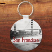 サンフランシスコ・ゴールデンゲートブリッジ キーホルダー (正面)