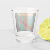 サンフランシスコ – ゴールデンゲートブリッジ/ ショットグラス (裏面)