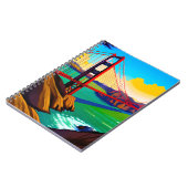 サンフランシスコ・ゴールデンゲートブリッジ ノートブック (左側)