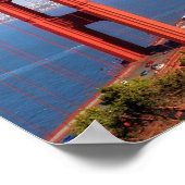 サンフランシスコ・ゴールデンゲートブリッジ ポスター (角)