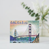 サンフランシスコ ゴールデンゲートブリッジ ポストカード (スタンド正面)