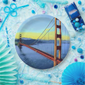 サンフランシスコ – ゴールデンゲート – ブリッジ ペーパープレート (パーティー)