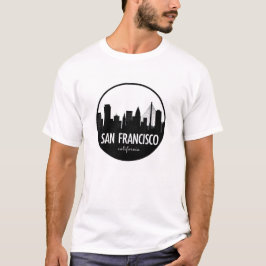 サンフランシスコ・シティ・カリフォルニアUSA Tシャツ