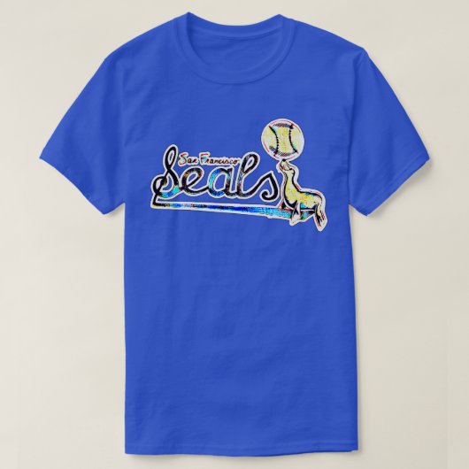 サンフランシスコ・シールズ野球 Tシャツ (デザイン正面)