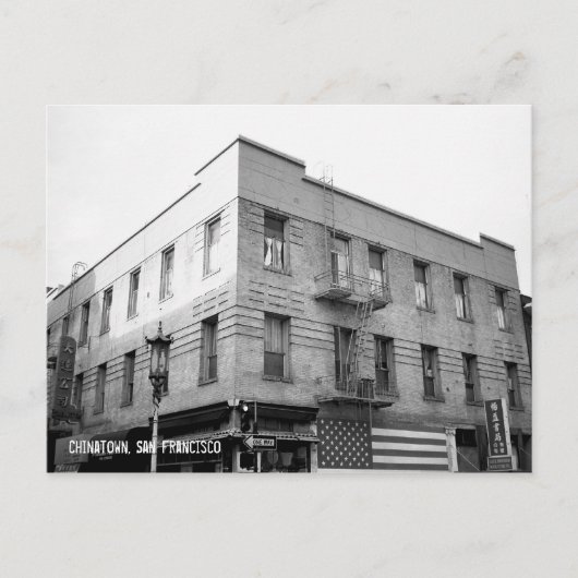 サンフランシスコ・チャイナタウン ポストカード (正面)