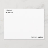 サンフランシスコ・チャイナタウン ポストカード (裏面)