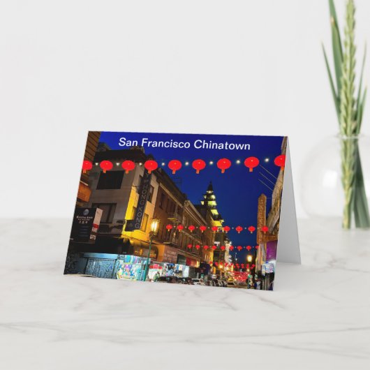 サンフランシスコ・チャイナタウン#11カード カード (正面)