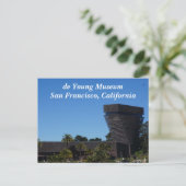 サンフランシスコ・デ・ヤング・ミュージアム#1-2はがき ポストカード (スタンド正面)